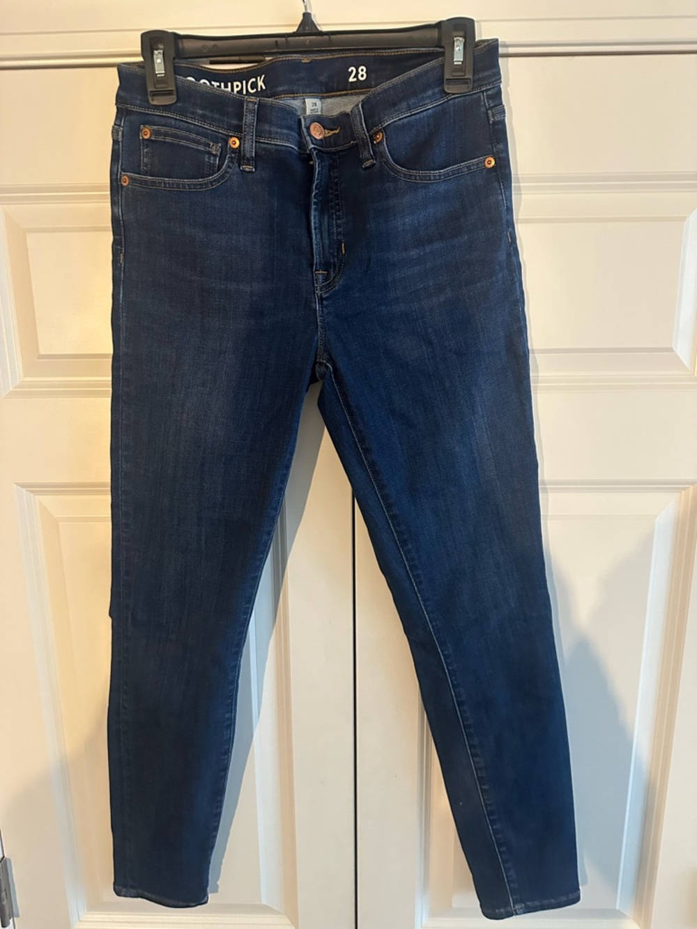 Madewell Dark wash skinny “Toothpick”- Women’s Size 28